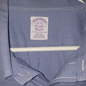 Brooks Brothers button down collar